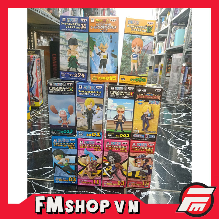 MÔ HÌNH WCF ONE PIECE-DRAGONBALL