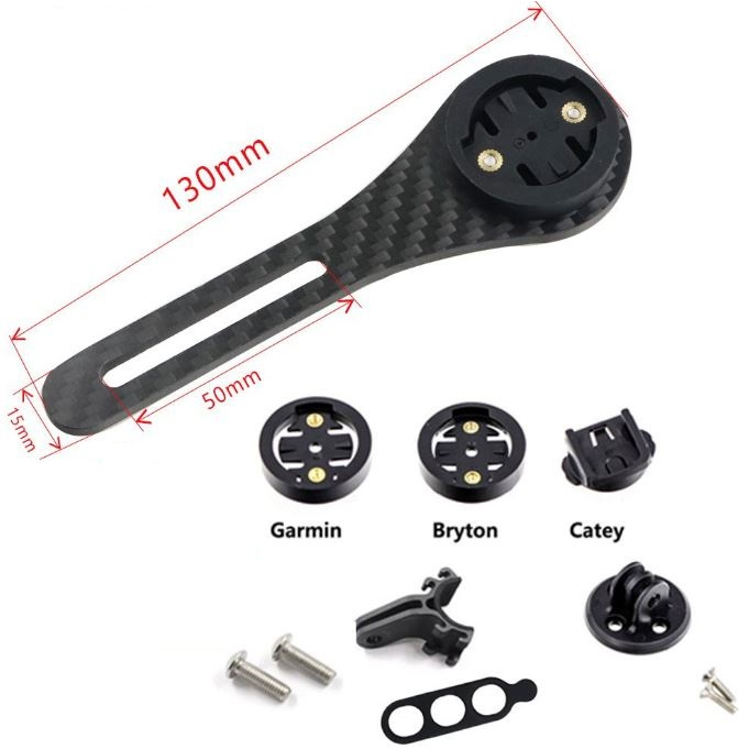 Bát Carbon Gắn Đồng Hồ Xe Đạp Lên Ghidong Road Kocevlo MT056