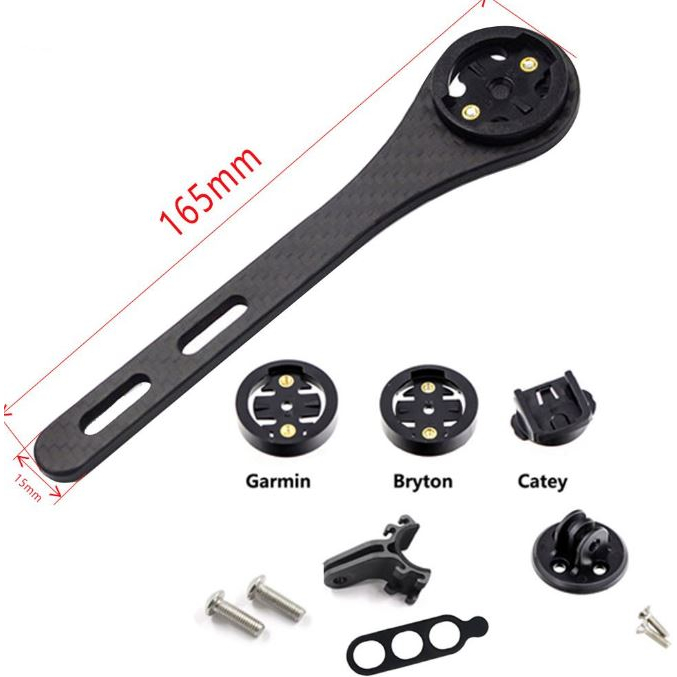 Bát Carbon Gắn Đồng Hồ Xe Đạp Lên Ghidong Road Kocevlo MT056