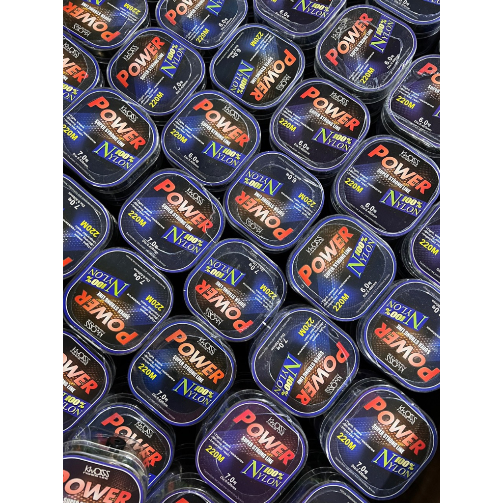 Cước Câu Cá Tàng Hình Dây Câu Cá 100% Nylon Super Power Tải Cá Tốt Dùng Làm Dây Trục Câu Cá