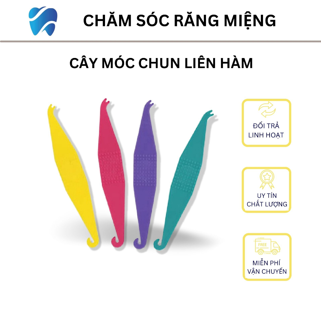 Cây móc chun liên hàm, dụng cụ hỗ trợ chỉnh nha