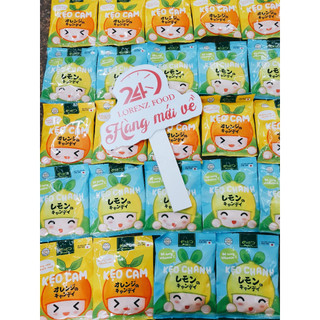 Kẹo Eikodo 2 Vị Chanh, Cam 60g