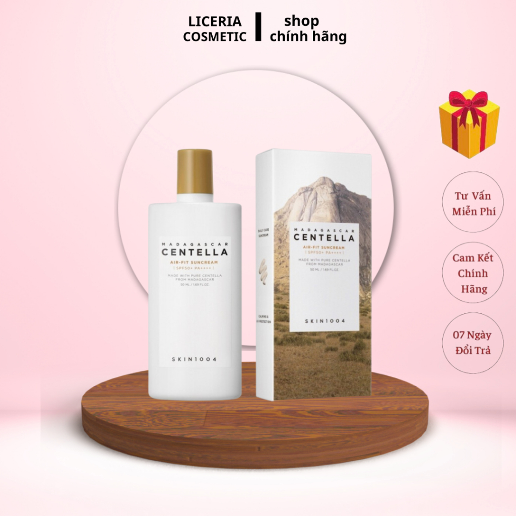 Kem chống nắng centella Skin1004 Madagascar Centella Air Fit Sun Cream Plus 50ml