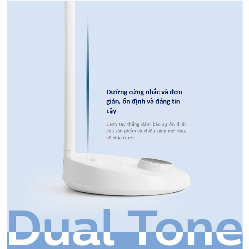 Đèn bàn bảo vệ mắt led philips leverplus 66048, 5.2w 4000k ánh sáng tự nhiên - hàng nhập khẩu chánh hãng