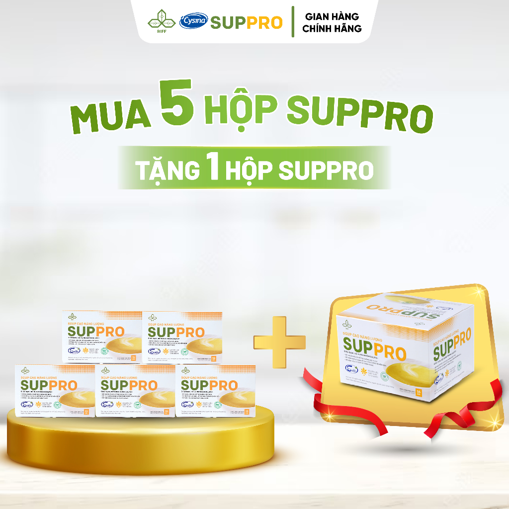 Soup Cao Năng Lượng SUPPRO 15 Gói/Hộp