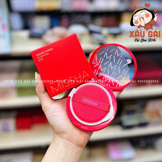Phấn Nước Mỏng Mịn, Che Phủ Tốt, Lâu Trôi Missha Velvet Finish Cushion