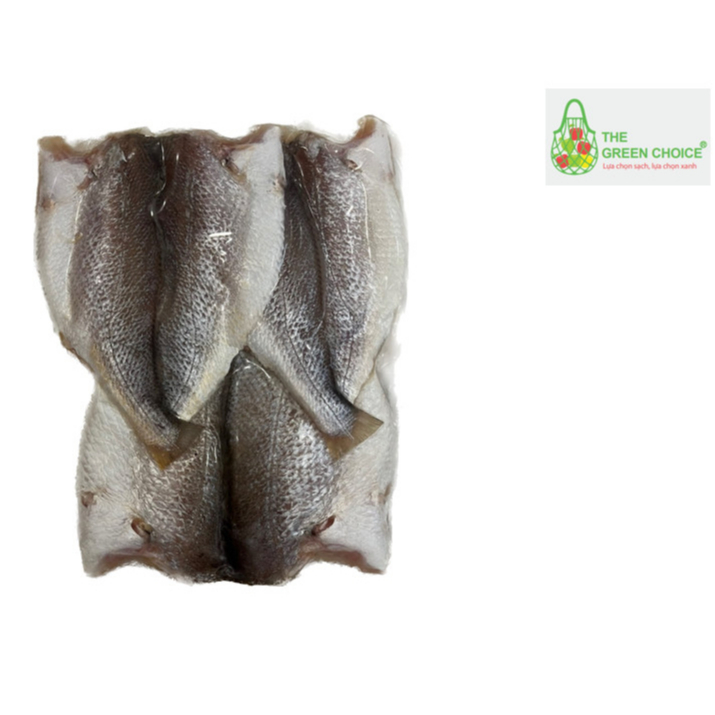Cá đù một nắng hảo hạng LỰA CHỌN XANH hải sản cao cấp biển Vũng Tàu đóng gói chân không nữa kg loại 6 đến 8 con một kg