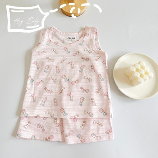 [ảnh thật][bộ ba lỗ cotton thông hơi][6-17kg]