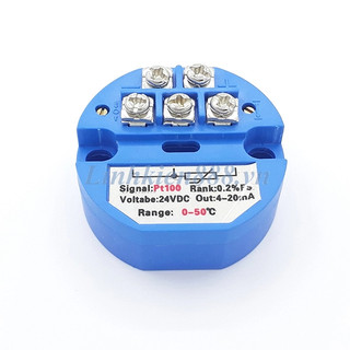 Module chuyển đổi pt100 sang 4-20ma 0 - 50 độ