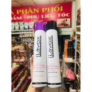 Combo 2 chai keo Lavox 420ml (1 chai keo cứng, 1 chai mềm)
