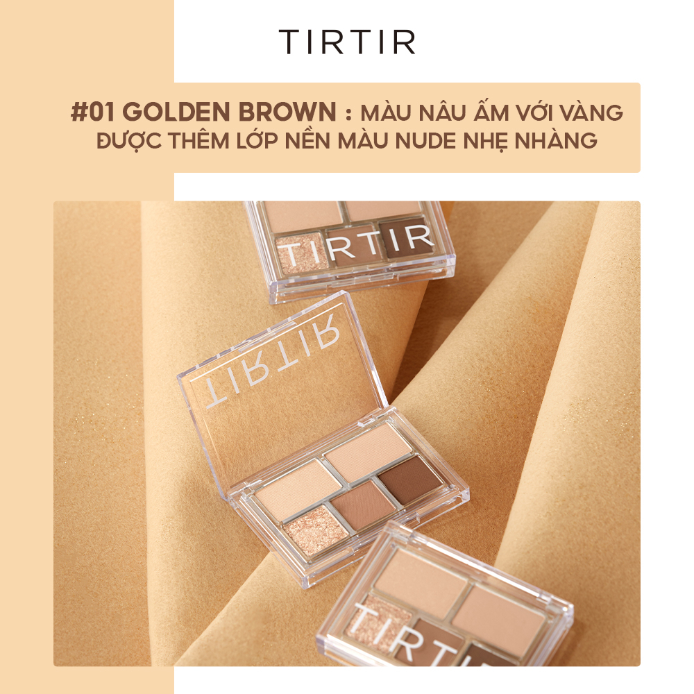 Bảng phấn mắt TIRTIR EYE DRESS SHADOW PALETTE 5.3g