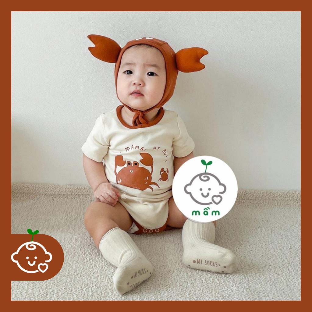 Body cộc hình con cua kèm mũ cua