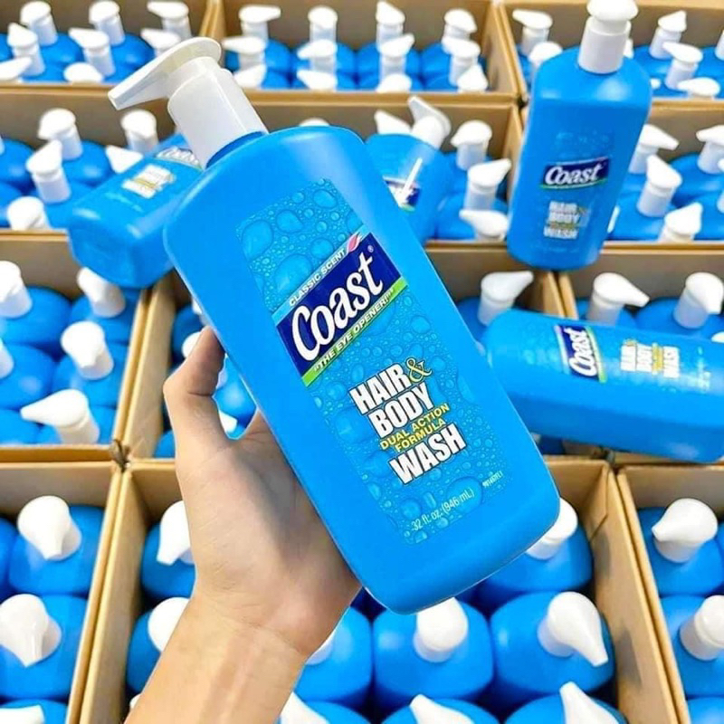 Sữa tắm gội Coast 2in1 946ml ( Có vòi ) - Coast 2 in 1 sẽ mang đến những trải nghiệm tươi mới, cảm giác sang chảnh