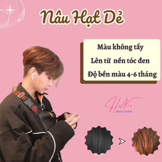Thuốc Nhuộm Tóc Nam Màu NÂU HẠT DẺ  | Haniehair thuốc nhuộm tóc tại nhà