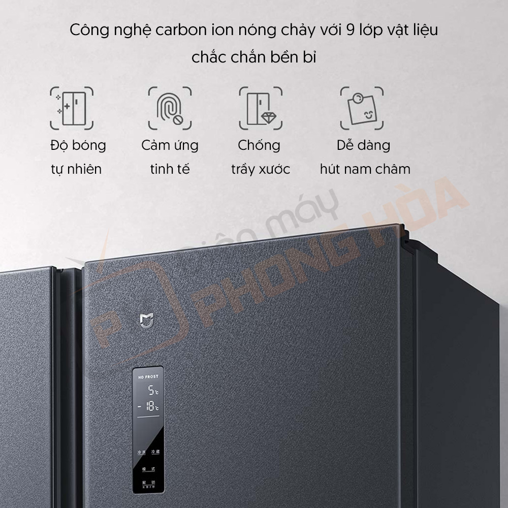 Tủ lạnh 2 cánh Inventer Xiaomi Mijia 536L- Bảo hành 18 tháng