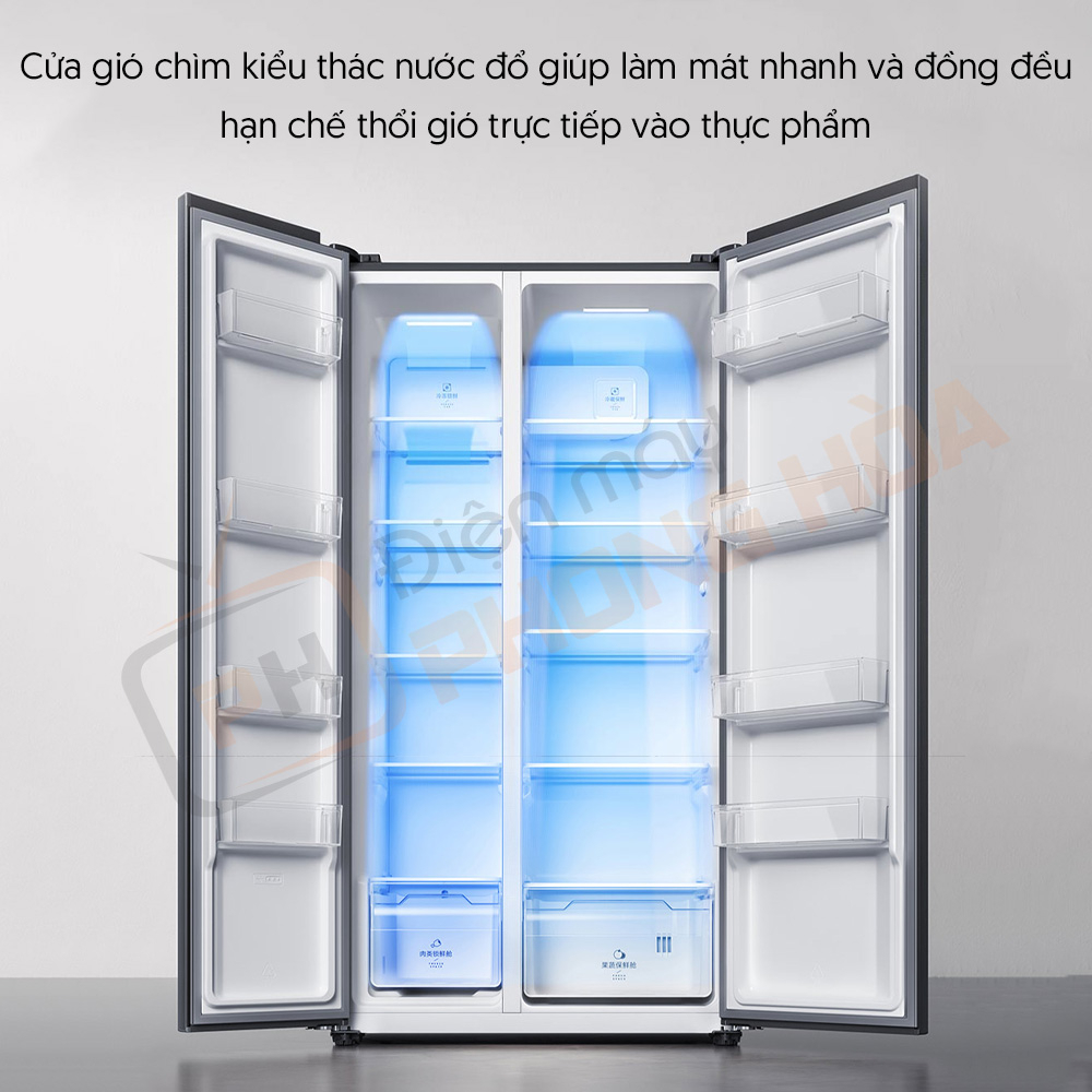 Tủ lạnh 2 cánh Inventer Xiaomi Mijia 536L- Bảo hành 18 tháng