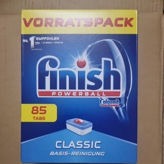 VIÊN RỬA CHÉN BÁT LY FINISH 85 VIÊN CLASSIC - TỔNG HỢP BỘT MUỐI BÓNG ,ALIO SOMAT