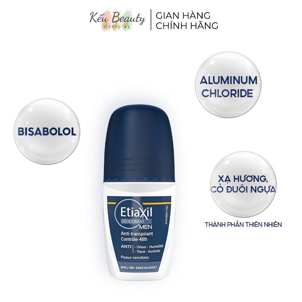 Lăn khử mùi Etiaxil các loại  khử mùi hôi nách, hôi chân và ngăn mồ hôi 15ml/50ml/100ml/150ml