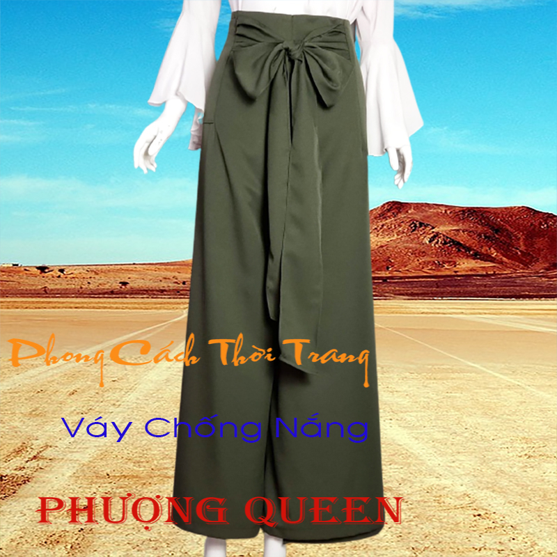 Q 018 QUẦN CHỐNG NẮNG PHƯỢNG QUEEN - Vải dày, che phủ rộng chố nắng tốt - kiểu dáng đẹp.