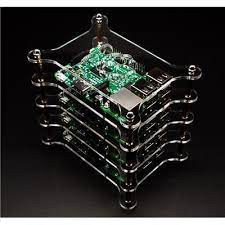 Vỏ mica xếp chồng raspberry pi 3, pi 4