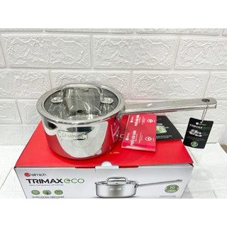 Quánh inox liền khối elmich trimax eco el-3990 size 16cm
