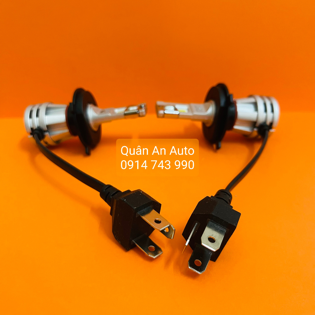 Combo 2 bóng Đèn pha LED Philips Ultinon Pro3101 chính hãng chuẩn chân H4 12V và 24V