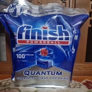 Viên rửa bát finish cao cấp ultimate , quantum túi 100 viên