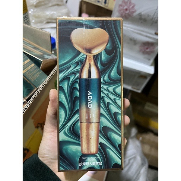 Máy Điện Di Đẩy Tinh Chất Massage Nâng Cơ Mặt Cao Cấp HIH, Máy Tẩy Trang, Máy massage mặt tẩy sạch da chết