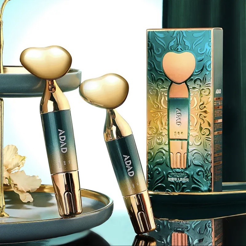 Máy Điện Di Đẩy Tinh Chất Massage Nâng Cơ Mặt Cao Cấp HIH, Máy Tẩy Trang, Máy massage mặt tẩy sạch da chết