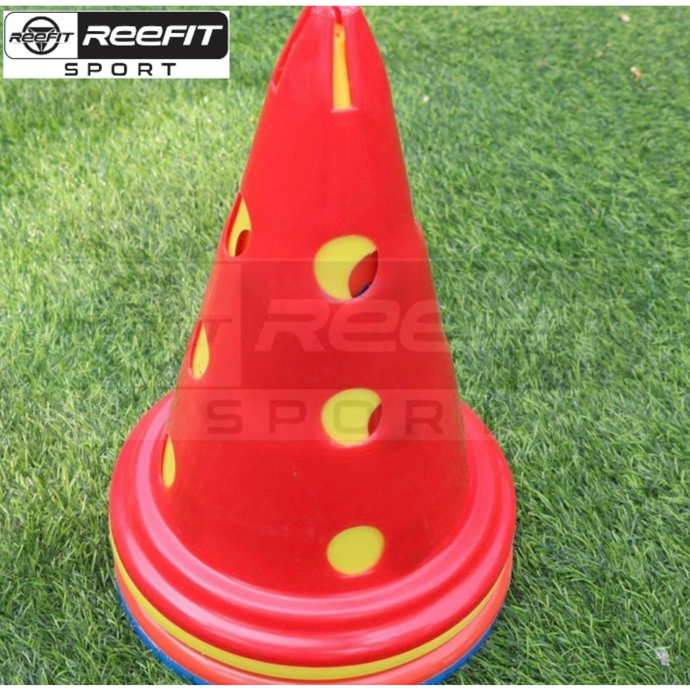 Cone Tập Chiến Thuật 30cm Bóng Đá, Marker, Cone Chơi Thể Thao Và Tập Luyện