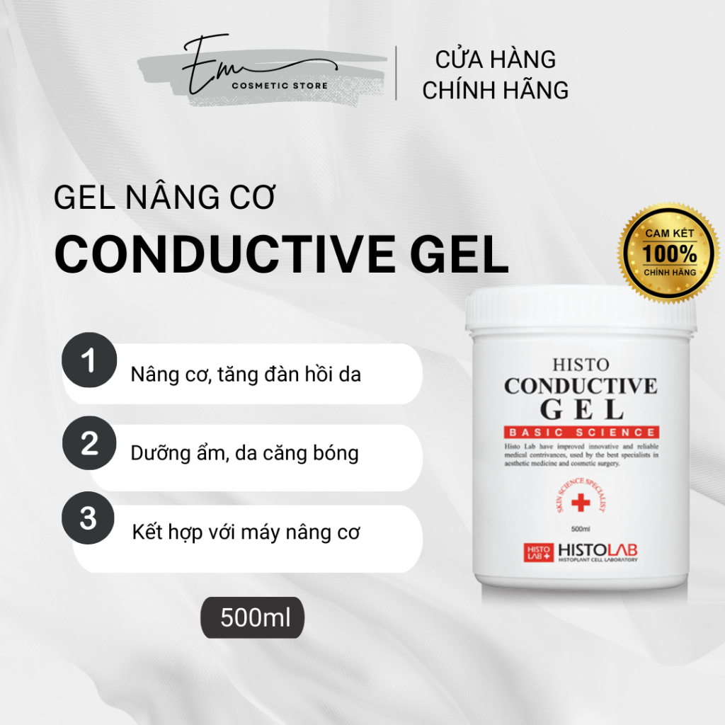 Gel Nâng Cơ, Điện Giải - Histo Conductive Gel