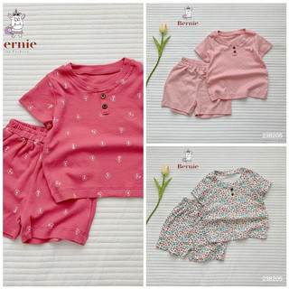 Bộ mặc nhà bé gái. Bộ quần áo ngắn tay bé gái. Bộ cộc tay/ ngắn tay bé gái. Bộ cúc dừa siêu xinh bé gái 100% cotton