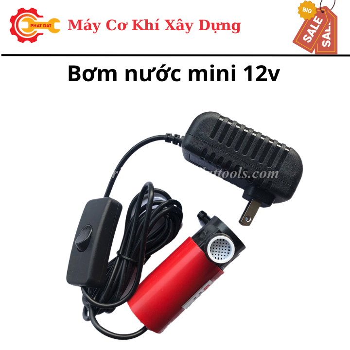 [FREE SHIP] Bơm nước mini 12v cho máy cắt tường cho bể cá