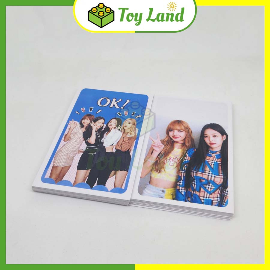 Bộ Sưu Tập Ảnh Blackpink Lomo Card 56 Lá Black pink Thẻ Thần Tượng Jennie Jisoo Lisa Rose Nhóm Bộ Sưu Tập Hình Tượng