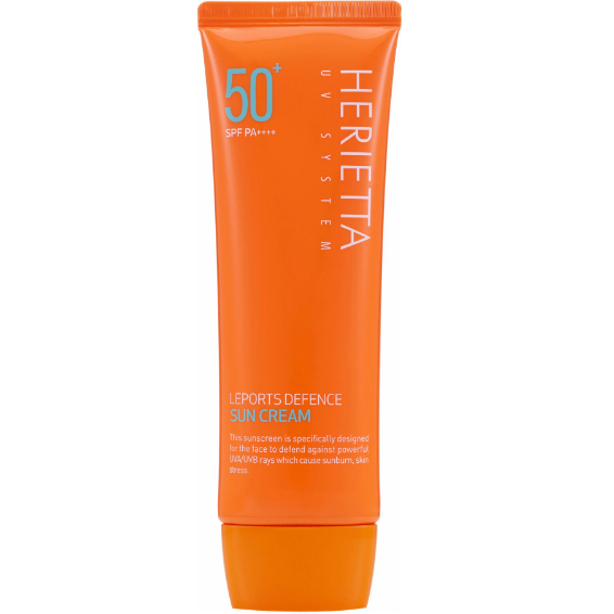 Kem chống nắng thảo dược phổ rộng Welcos Herietta UV System Leports Defence Sun Cream SPF50 PA+++ Hàn Quốc 70ml