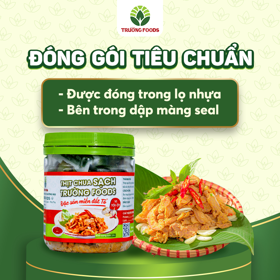 Combo 3 Sản Phẩm Trải Nghiệm Trường Foods ( 1 Tỏi Ớt, 1 Truyền Thống, 1 Ống Truyền Thống)