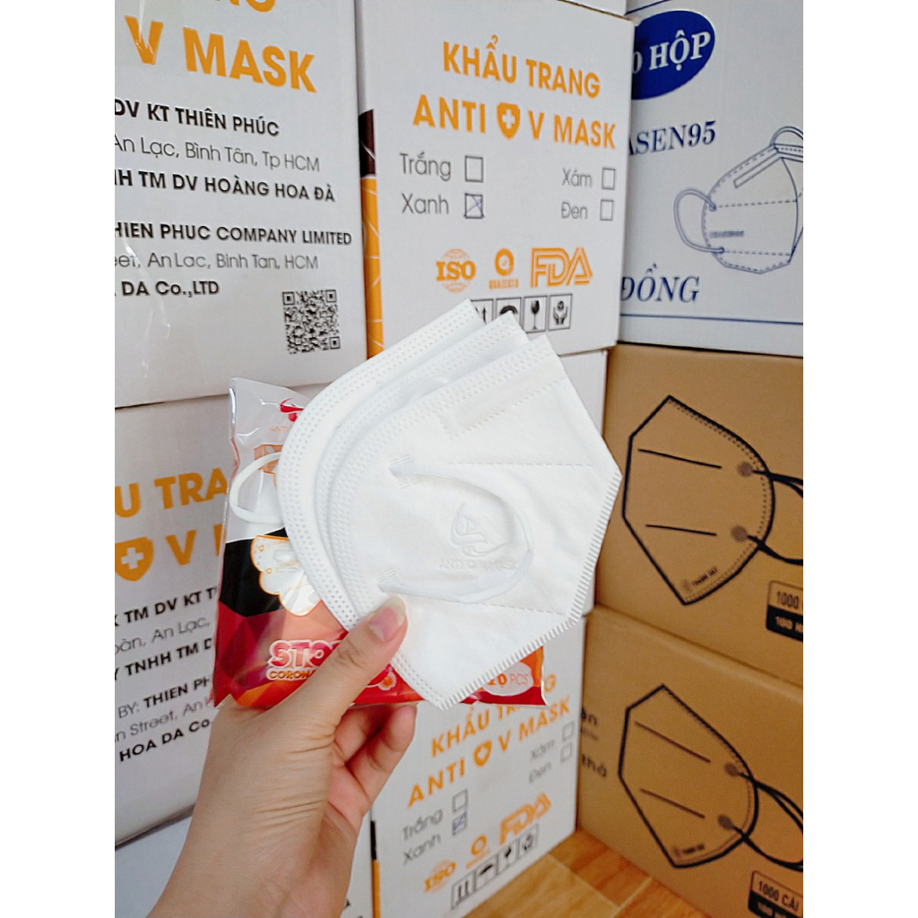 KHẨU TRANG Y TẾ N95 ANTI V MASK - TNANO