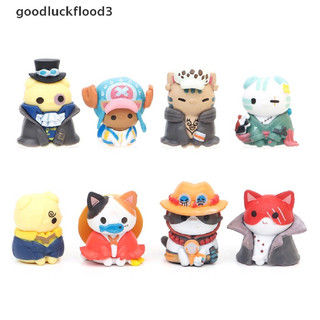 mô hình One Piece - mô hình Mèo One Piece chibi (Có clip, ảnh thật)