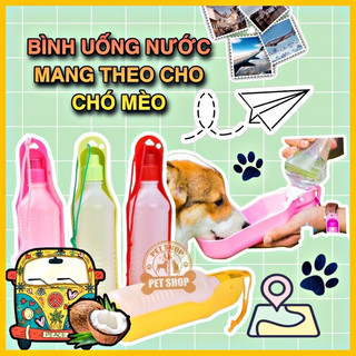 Bình uống nước du lịch cho chó mèo