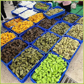 Vụn xà bông nguyên vị 12 mùi vị, vụn xà phòng htx sinh dược 500g, tặng kèm túi lưới tạo bọt