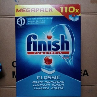Viên Rửa Bát Finish Tổng Hợp 3 Trong 1 ( Bóng Muối Bột ) Hàng Nhập Đức