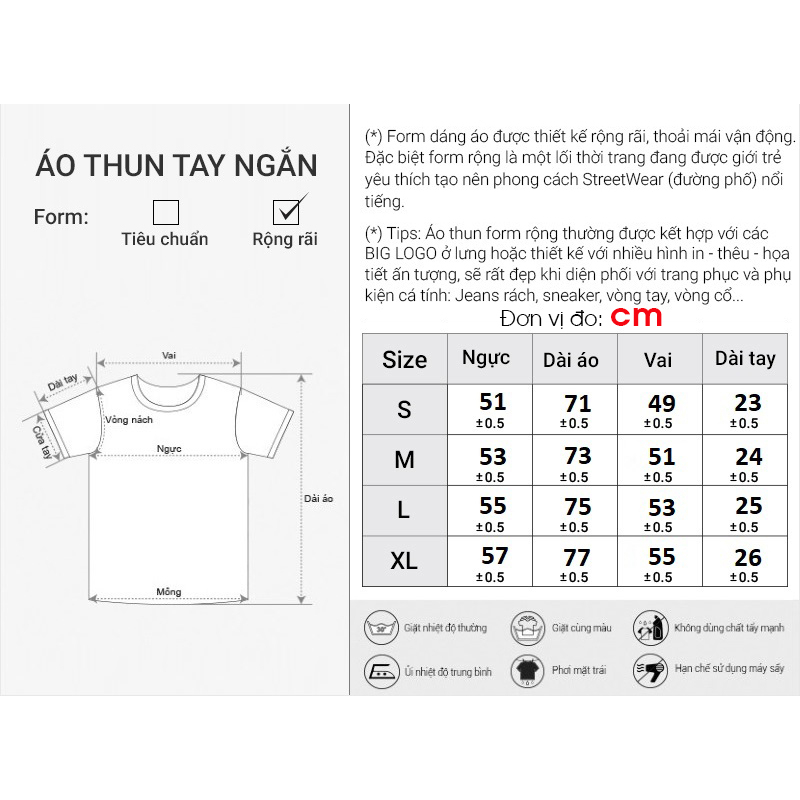 Áo Thun Cotton Nam Tay Ngắn Cổ Tròn Thời Trang Thương Hiệu Y2010 The Style Of No Style 26 21880 |YaMe|