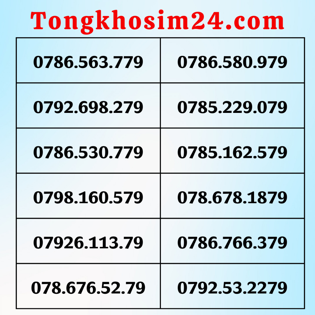 Sim số đẹp mobi THẦN TÀI 79, 079, 179, 279, 379, 579, 979 Sim Mobi đầu 078, 079 [Đăng ký chính chủ + Esim: Miễn Phí]