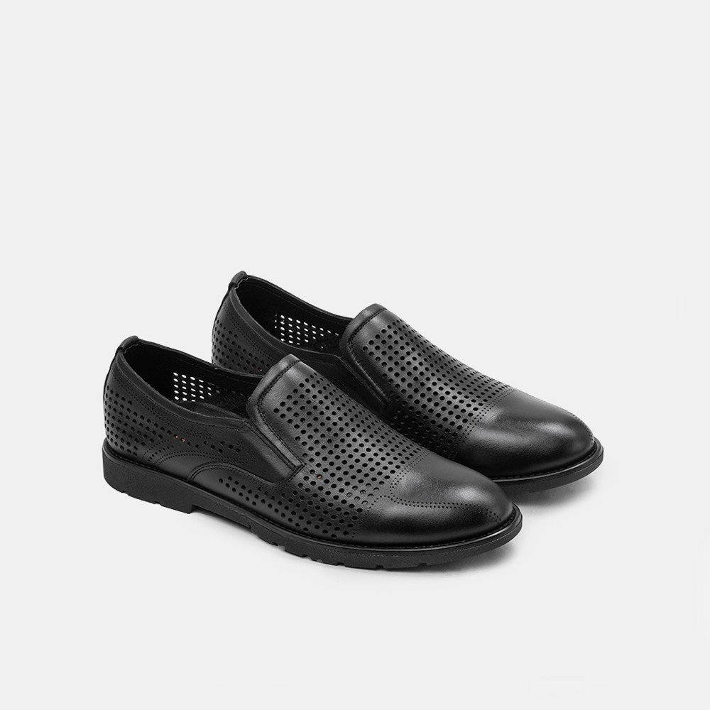 Giày rọ nam da bò đục lỗ thời trang trẻ trung BQ GC 768