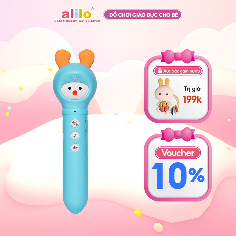 Bút biết nói thông minh Alilo D3C Early Educational Talking Pen - Đồ chơi giáo dục sớm hỗ trợ bé 2 -12t học ngoại ngữ