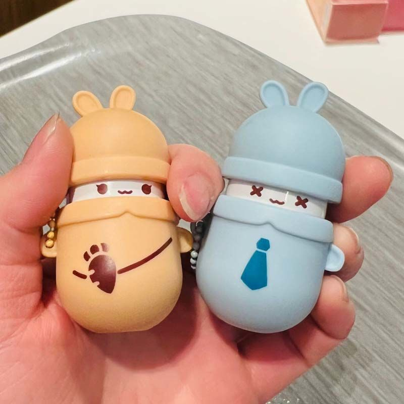 Son Môi Móc Khóa Hình Thỏ VGN Có Dưỡng mềm mịn căng mọng môi lâu trôi