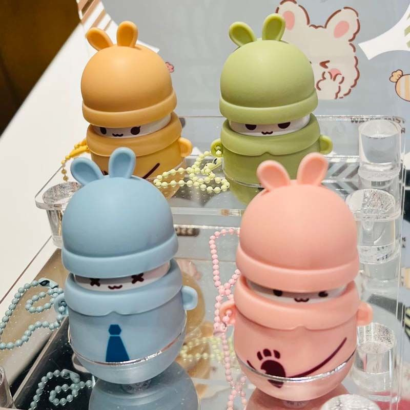 Son Môi Móc Khóa Hình Thỏ VGN Có Dưỡng mềm mịn căng mọng môi lâu trôi