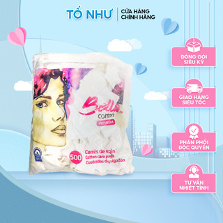 Bông Tẩy Trang Bella Cotton Premium (120mieng)-(500 miếng)