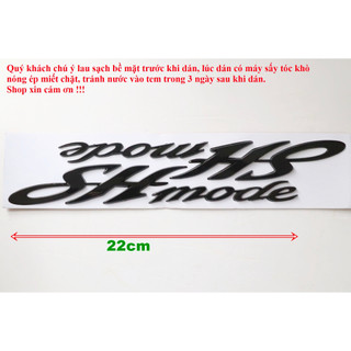 Tem SH Mode 2014 đến 2019