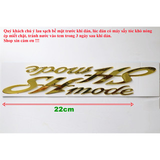 Tem SH Mode 2014 đến 2019